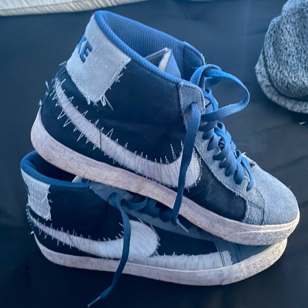 nike blazer mid sb sashiko pack - mystic navy